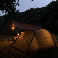 冬キャンプで寝るときは？？