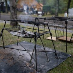 キャンプで防災訓練？　⑴