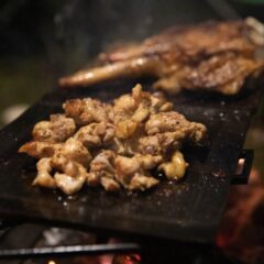 キャンプで鉄板？？