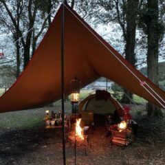 タープのアレンジ張りとは？