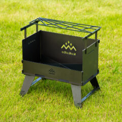 新作の組み立て式の焚き火台とは？？