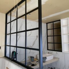 アイアンを使って窓枠製作？？