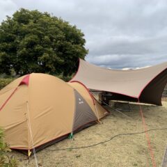 雨キャンプでの設営は？