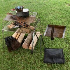 NEWタイプSUS製焚き火台製作日記①